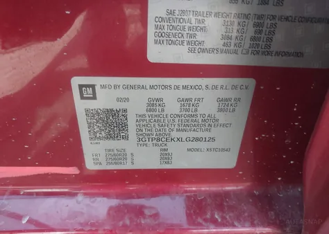 3GTP8CEKXLG280125